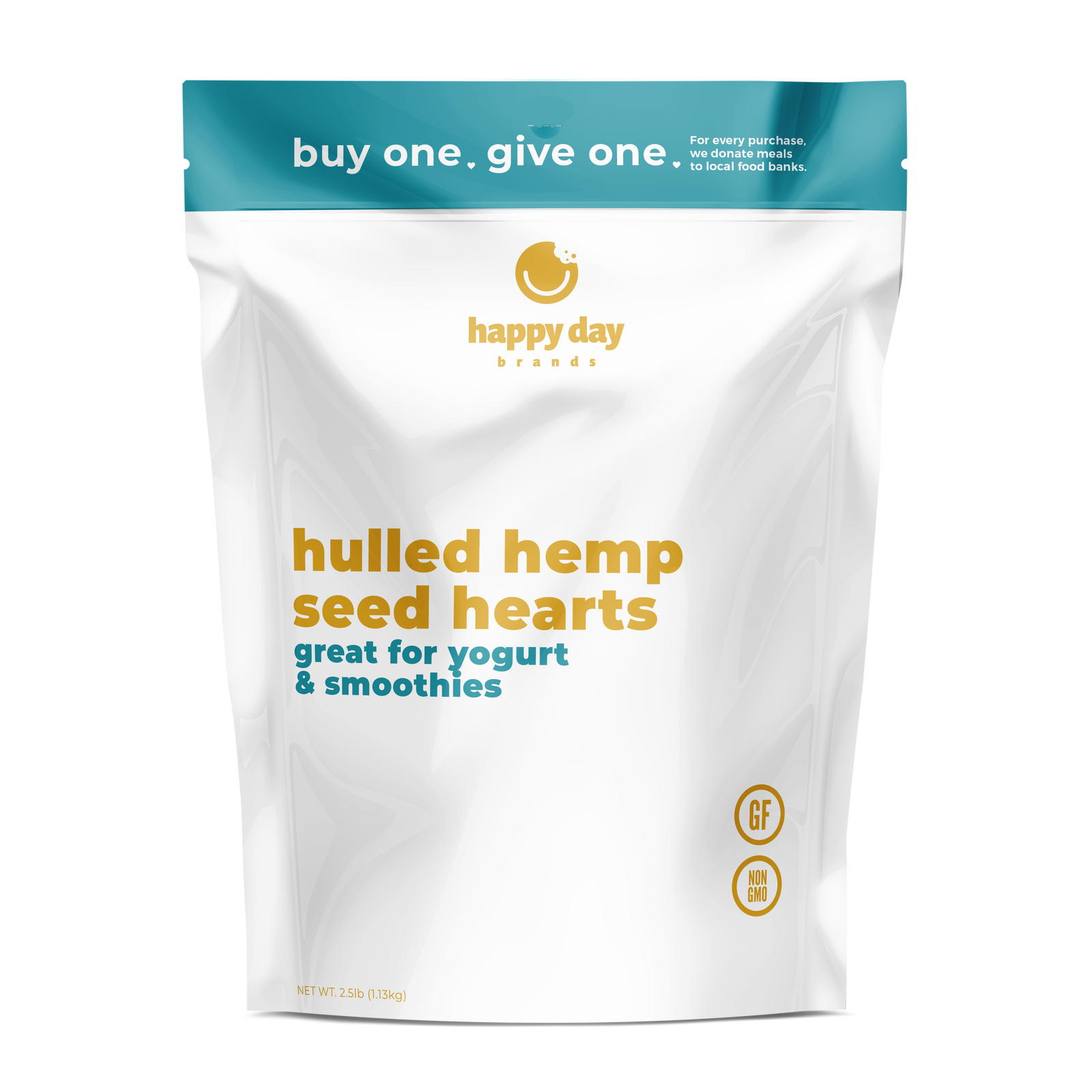 Gluten Free Hulled Hemp Seed Hearts - 2.5lb Bag